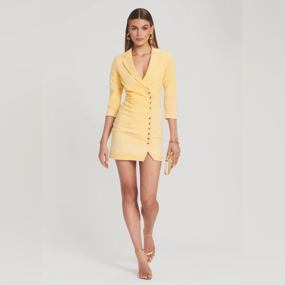 Retrofete Willa Dress- Lemonade- Small
